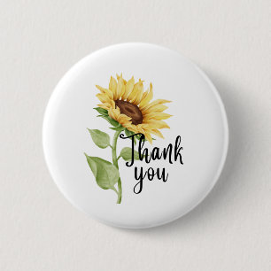 Sonnenblume Button