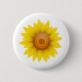 Sonnenblume Button (Vorderseite)