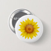 Sonnenblume Button (Vorne & Hinten)