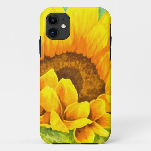 Sonnenblume Case-Mate iPhone Hülle (Rückseite)