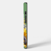Sonnenblume Case-Mate iPhone Hülle (Rückseite / Links)