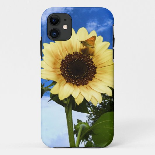 Sonnenblume Case-Mate iPhone Hülle (Rückseite)