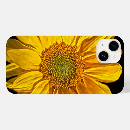 Sonnenblume Case-Mate iPhone Hülle (Rückseite (Horizontal))