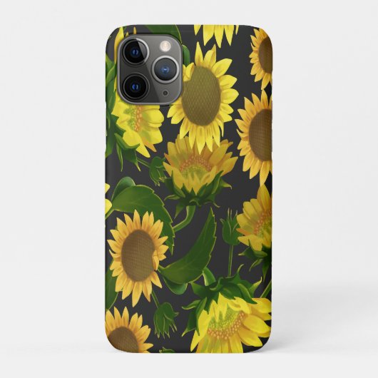Sonnenblume Case-Mate iPhone Hülle (Rückseite)