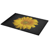 Sonnenblume cbcnm schneidebrett (Ecke)