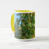 Sonnenblume Combo Tasse (Vorderseite Links)