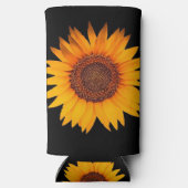 Sonnenblume Cooler Selters Dosenkühler (Rückseite)