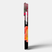 Sonnenblume Dame Silhouette Aquarellkunst Case-Mate iPhone Hülle (Rückseite / Links)