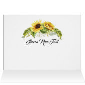 Sonnenblume Danke, denken Sie an Sie oder Leere No (Innenansicht Horizontal (Oben))