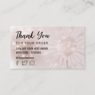 Sonnenblume danke Karte