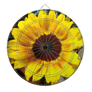 Sonnenblume - Dart Board Dartscheibe