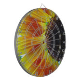 Sonnenblume Dartscheibe (Vorderseite Links)