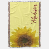 Sonnenblume Decke (Vorderseite Vertikal)