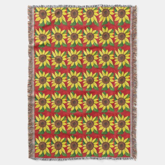 Sonnenblume Decke (Vorderseite Vertikal)