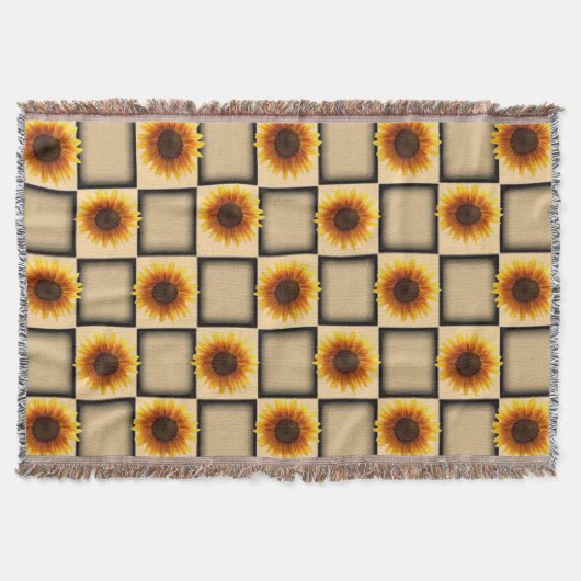 Sonnenblume Decke (Vorderseite)