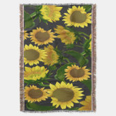 Sonnenblume Decke (Vorderseite Vertikal)