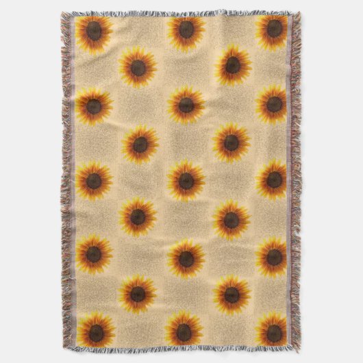 Sonnenblume Decke (Vorderseite Vertikal)