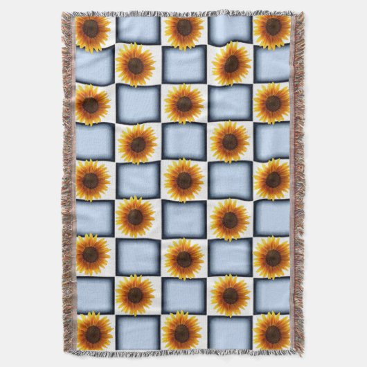 Sonnenblume Decke (Vorderseite Vertikal)