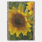 Sonnenblume Decke (Vorderseite Vertikal)