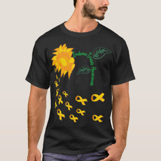 Sonnenblume Deko Endometriose Hysterektomie Endome T-Shirt