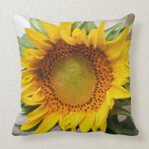 Sonnenblume dekoratives Druckkissen Kissen