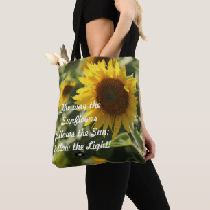 Sonnenblume - dem Licht folgen Tasche