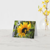 Sonnenblume @ der Garten der Kinder Karte (Gelbe Blume)