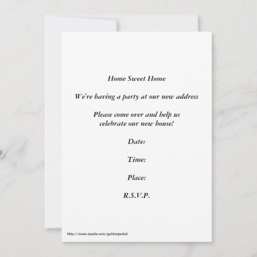 Sonnenblume der Party Einladung (Rückseite)