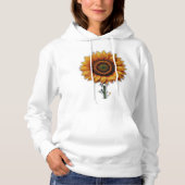 Sonnenblume | Die Grundhose der Frauen Hoodie (Vorderseite)