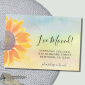 Sonnenblume, die ich bewegte farbenfrohe Bewegung  Ankündigung