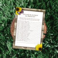 Sonnenblume, die Vater Best Baby Dusche kennt | Ro