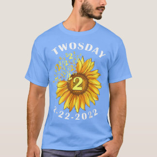 Sonnenblume Dienstag, 22. Februar 2022 T-Shirt