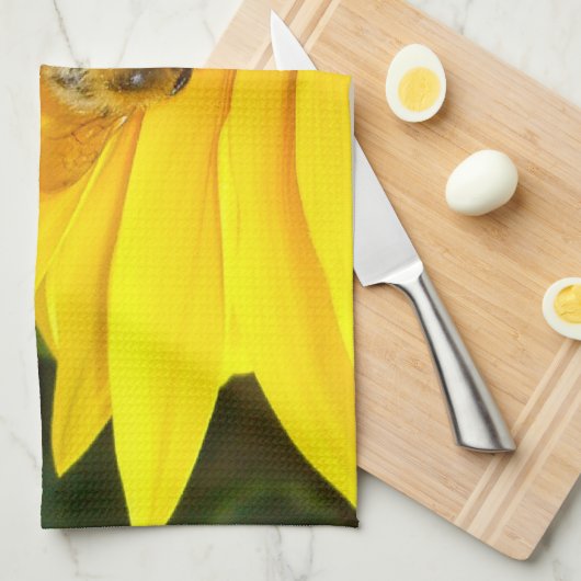 Sonnenblume Diner ~ Küchentücher (Viertel Falte)