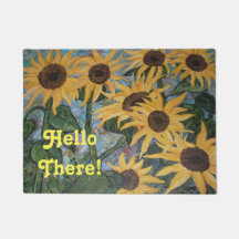 Sonnenblume Doormat