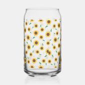 Sonnenblume Dosenglas (Vorderseite)