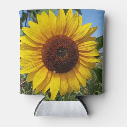 Sonnenblume Dosenkühler (Vorderseite)