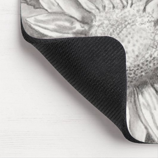 Sonnenblume-Drache-Mausunterlage Mousepad (Ecke)