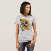 Sonnenblume Dragonfly Graphic T-Shirt (Vorne ganz)