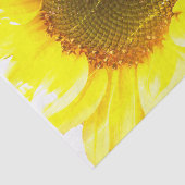Sonnenblume-Druck Seidenpapier (Ausschnitt)