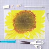 Sonnenblume-Druck Seidenpapier (Handwerk)