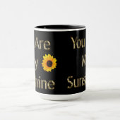 Sonnenblume, du bist mein Sonnenschein, Tasse (Zentrum)