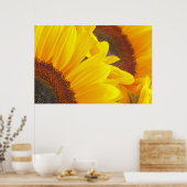 Sonnenblume Duet Poster (Küche)