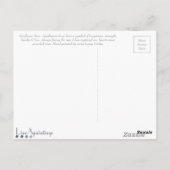 Sonnenblume Duo Postkarte (Rückseite)