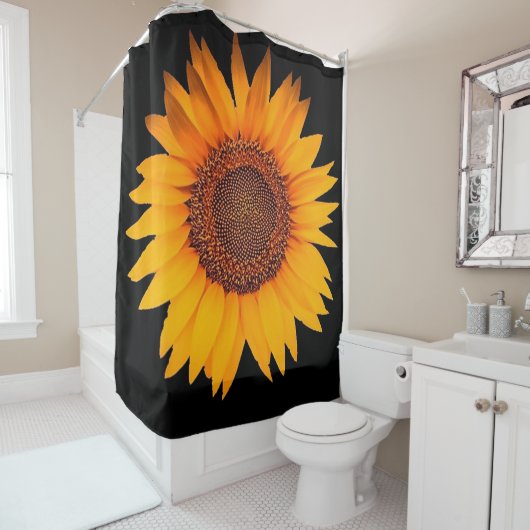 Sonnenblume Duschvorhang (Beispiel)