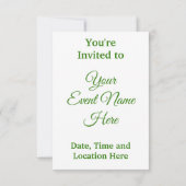 Sonnenblume Einladung (Rückseite)