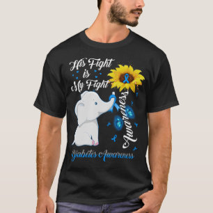 Sonnenblume Elefant sein Kampf ist mein Kampf gege T-Shirt