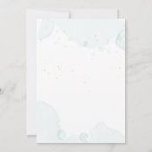  Sonnenblume Elegante Romantische Vegetation - F03 Einladung (Rückseite)