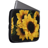 Sonnenblume-Elektronik-Tasche Laptopschutzhülle (Vorne Rechts)