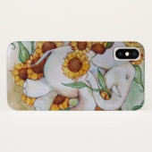 Sonnenblume Elephant Case-Mate iPhone Hülle (Rückseite (Horizontal))