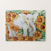 Sonnenblume Elephant Puzzle (Horizontal)